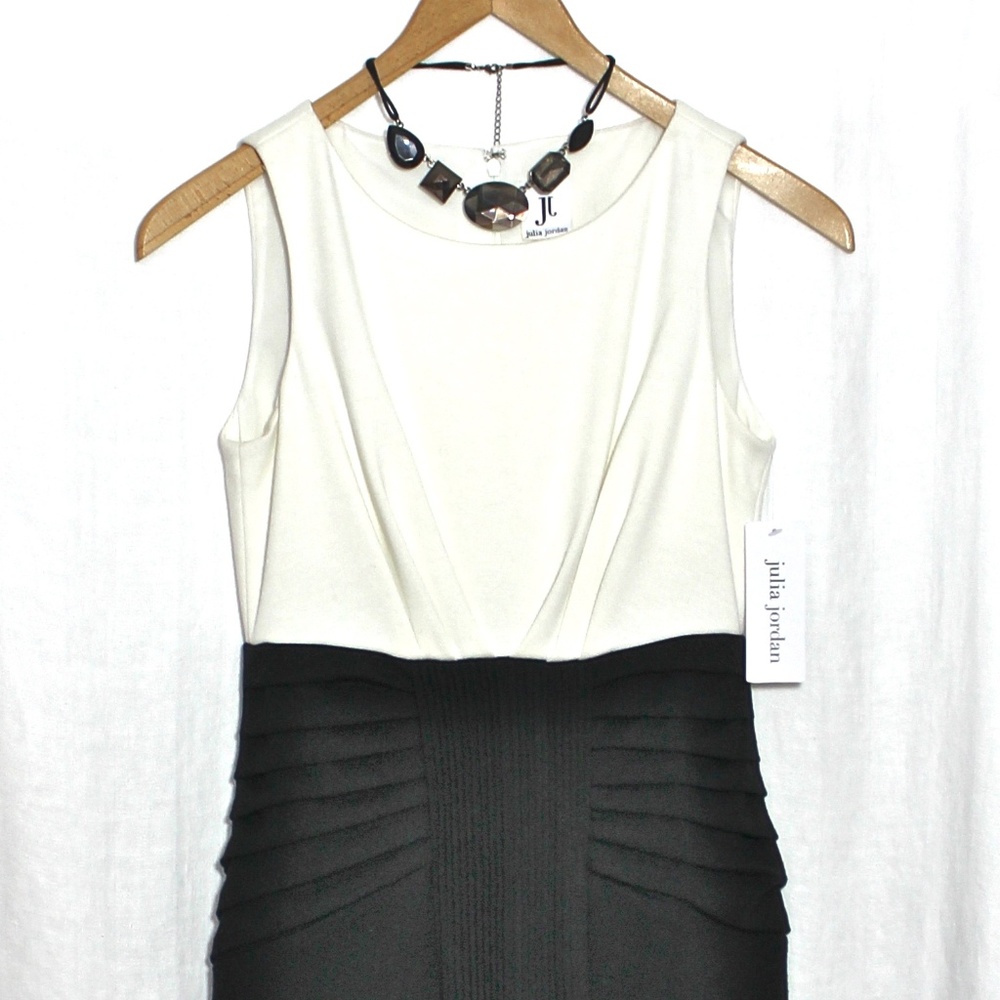 NWT★CLEARANCE★Ruched ColorBlock LBD—PRICE FIRM